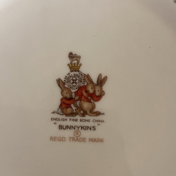 BUNNYKINS ROYAL DOULTON TWO PIECE SET Vintage - Picture 5 of 9